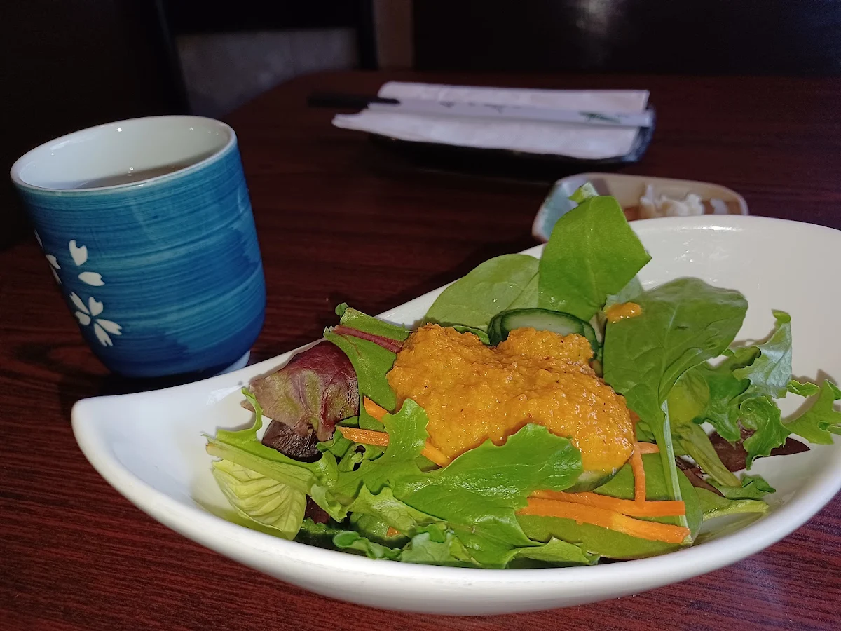 Garden Salad with Japanese Dressing
