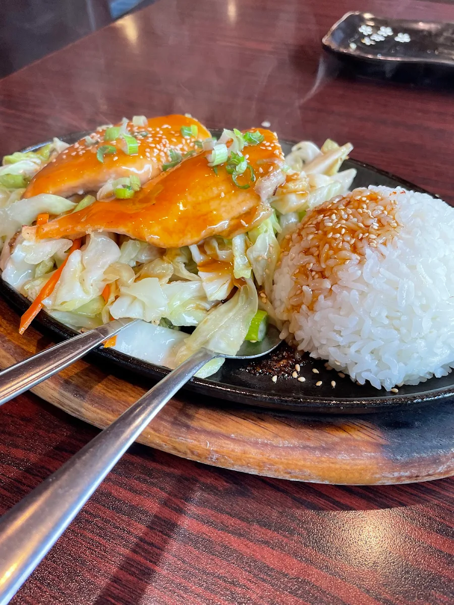 Salmon Teriyaki Don