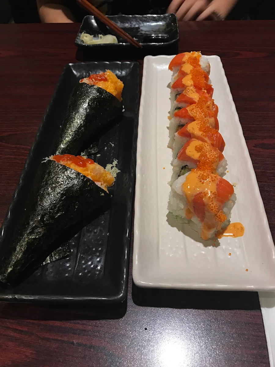 Spicy Chopped Scallop Cone