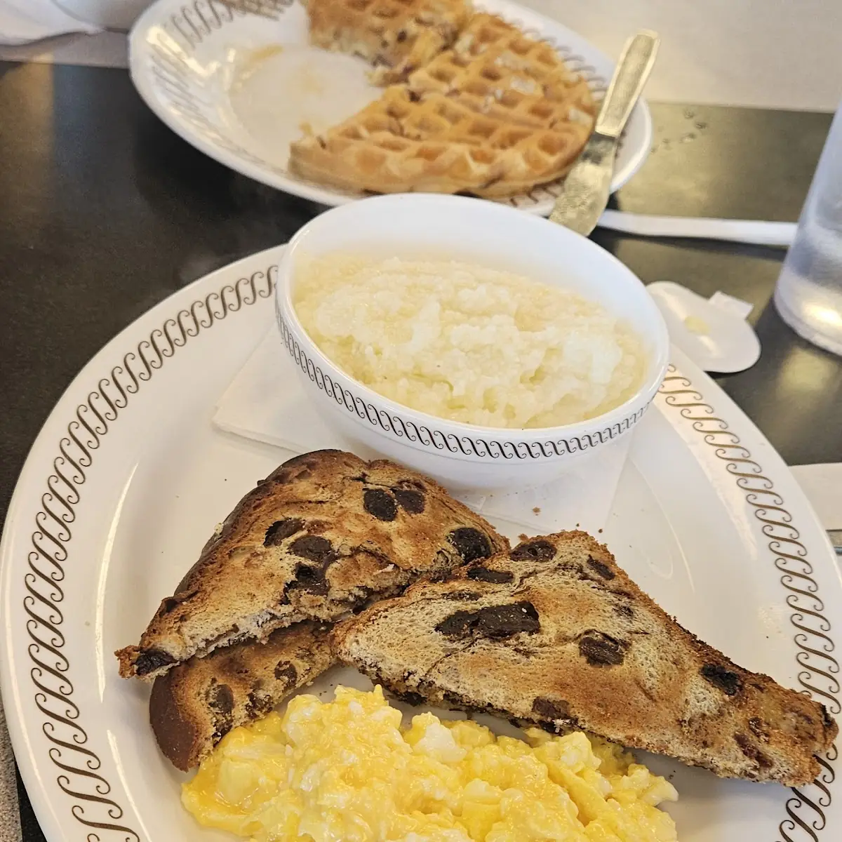 Cheese N' Eggs with Raisin Toast