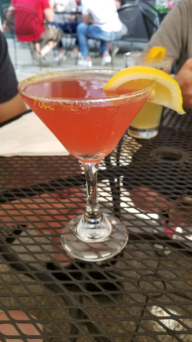 Raspberry Lemon Drop Martini