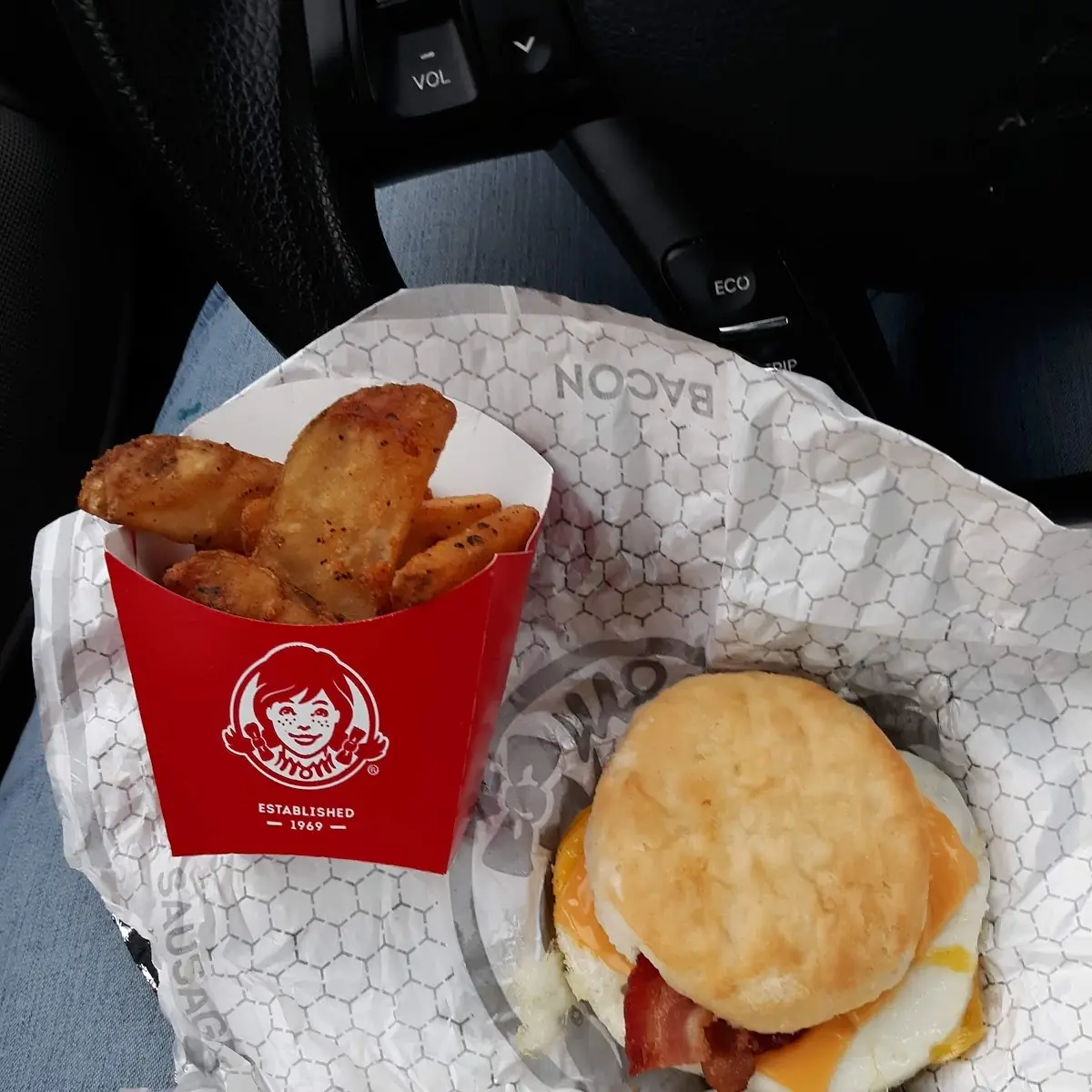 Bacon Egg and Cheese Biscuit Meal