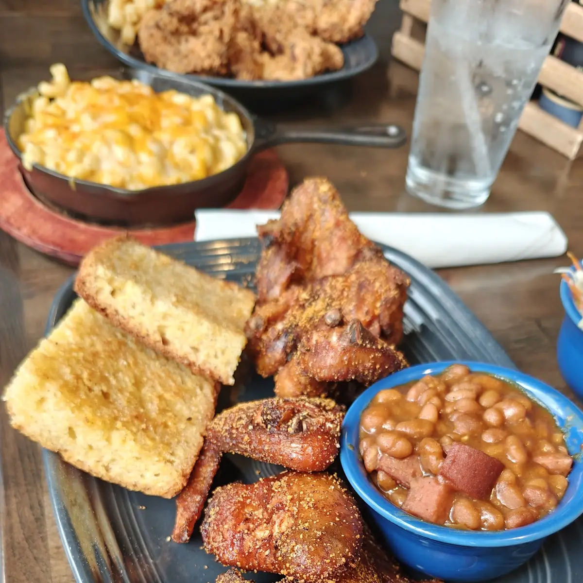 BBQ Chicken and Beans