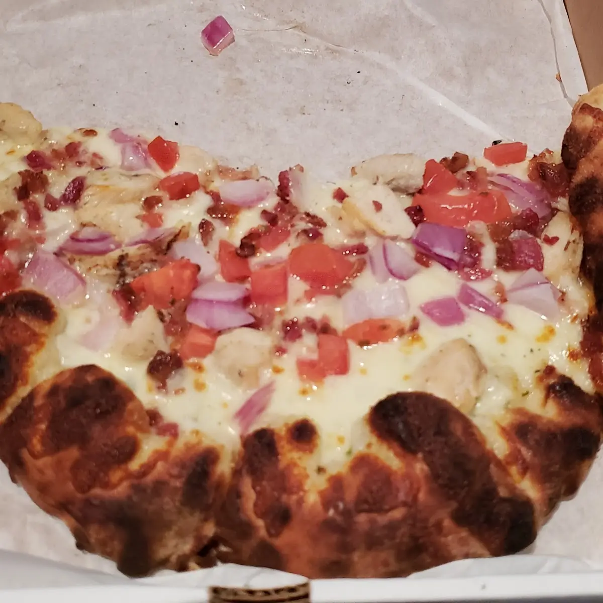 Chicken Bacon Ranch Pizza