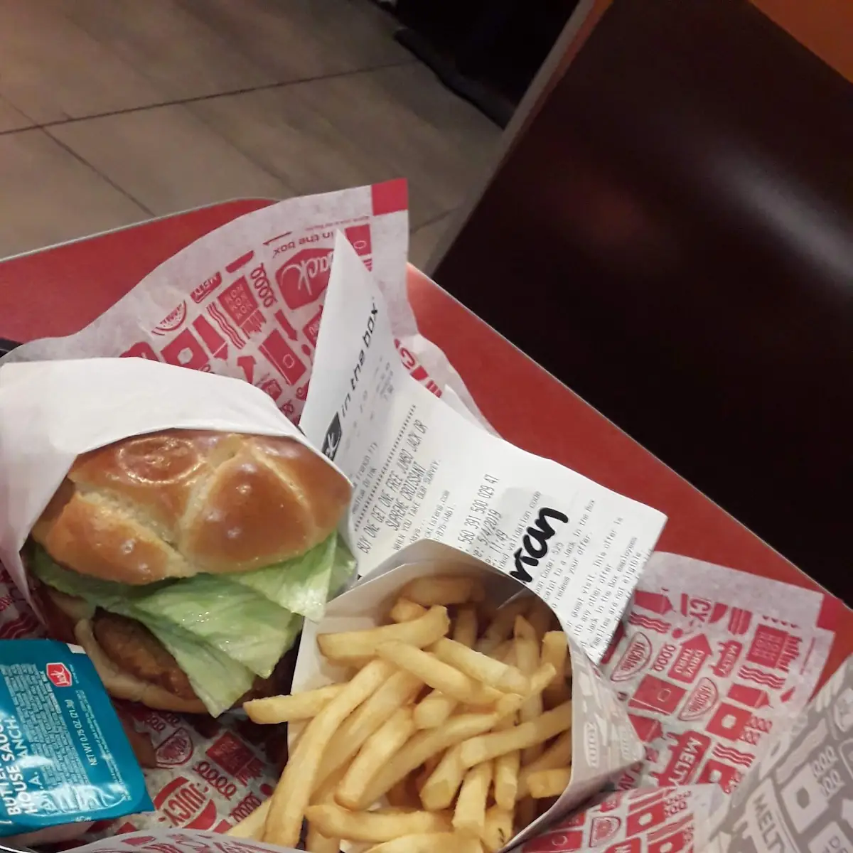 Hamburguesa Chicken Crispy Burger