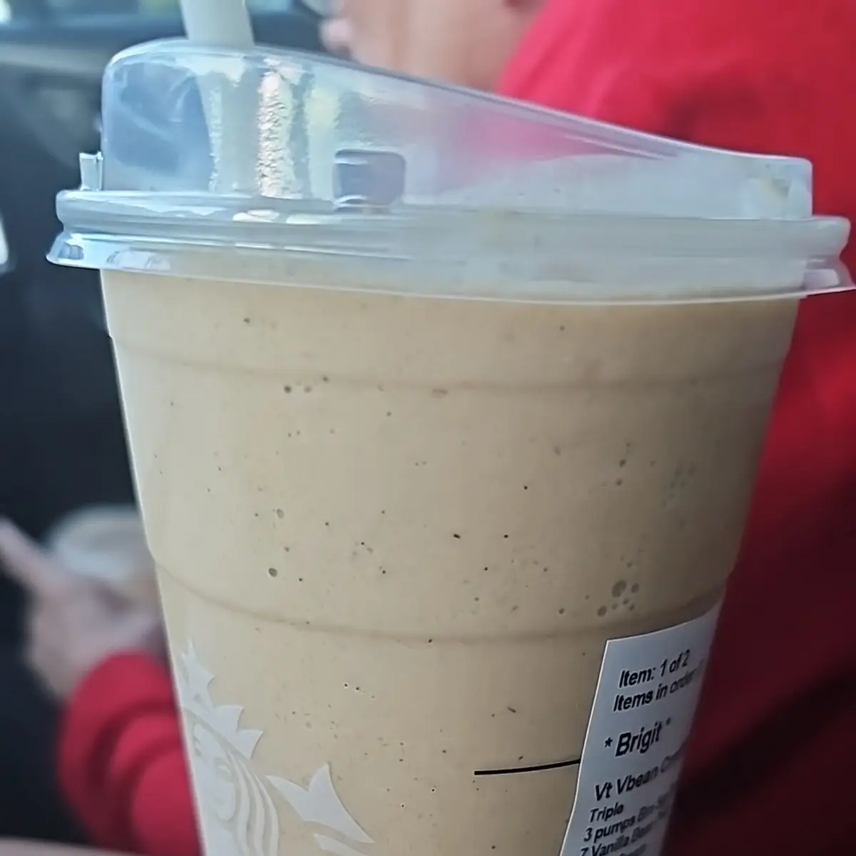 Vanilla Bean Frappuccino