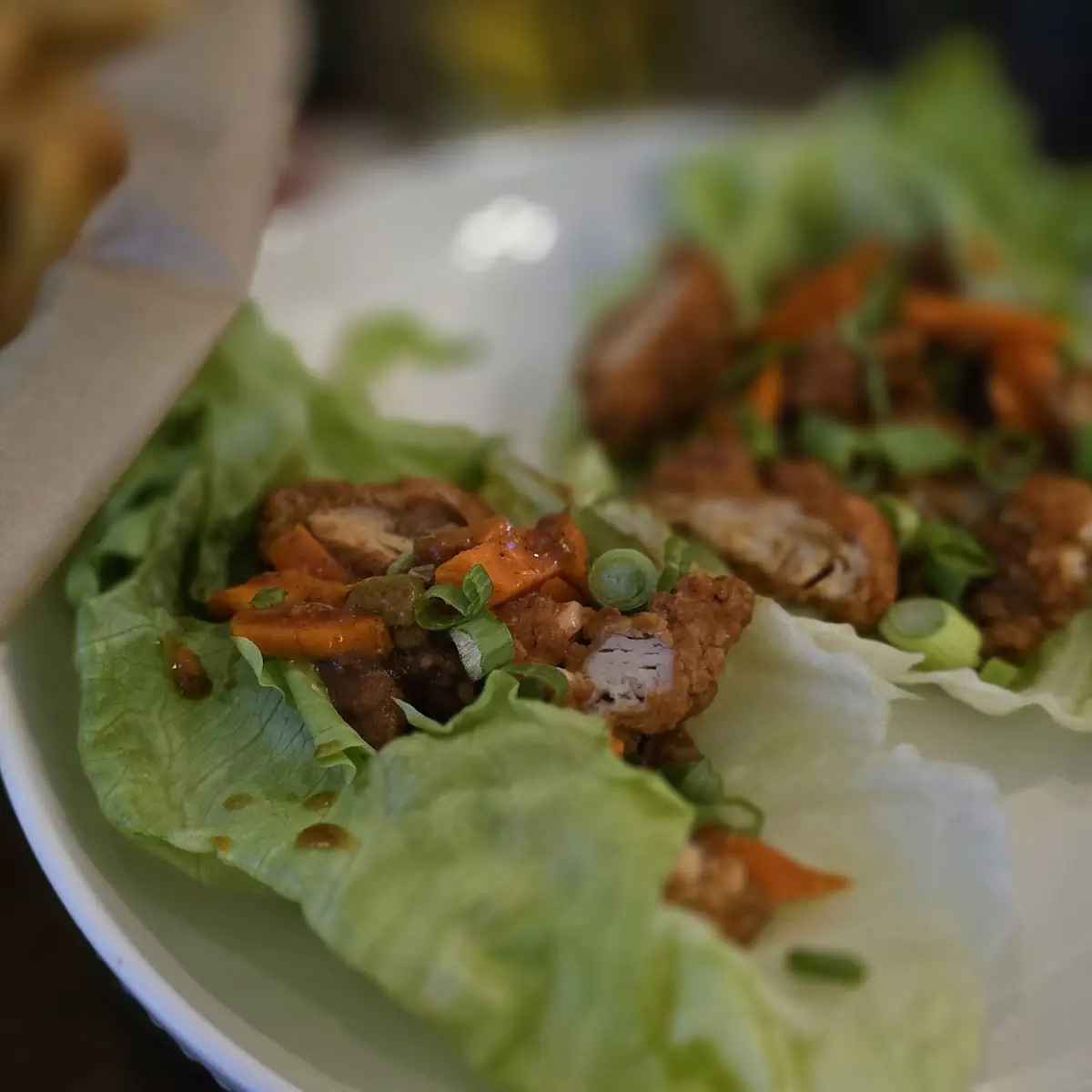 Kung Pao Lettuce Wraps