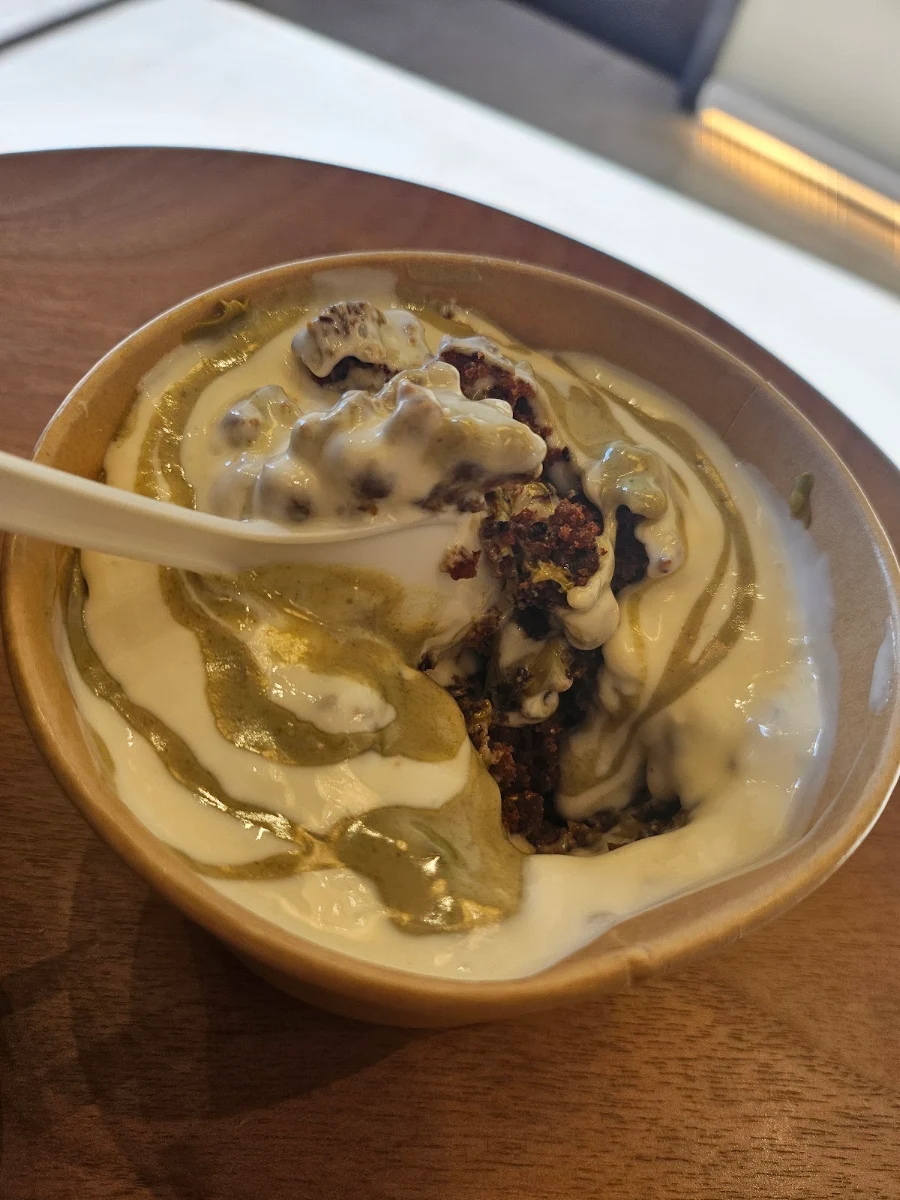 Pistachio Date Pudding