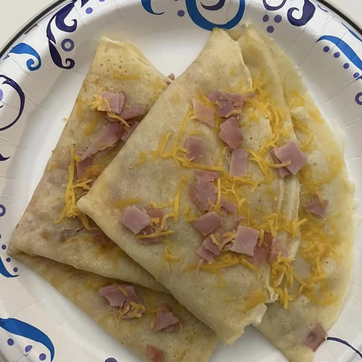 Ham & Cheese Crepe