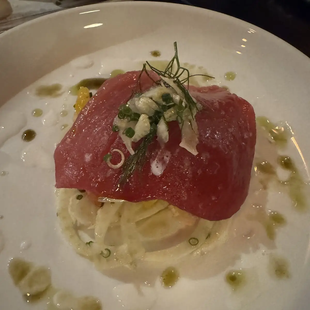 Tuna Crudo