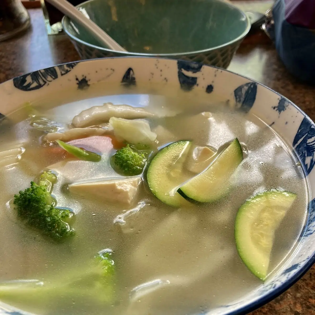 Vegetables w Tofu Soup