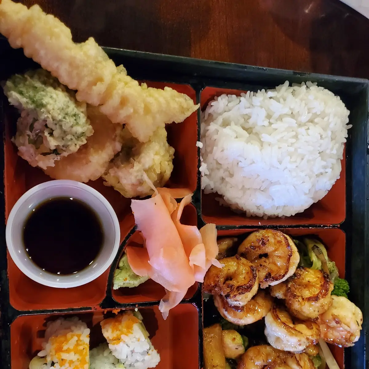 Shrimp Bento Box