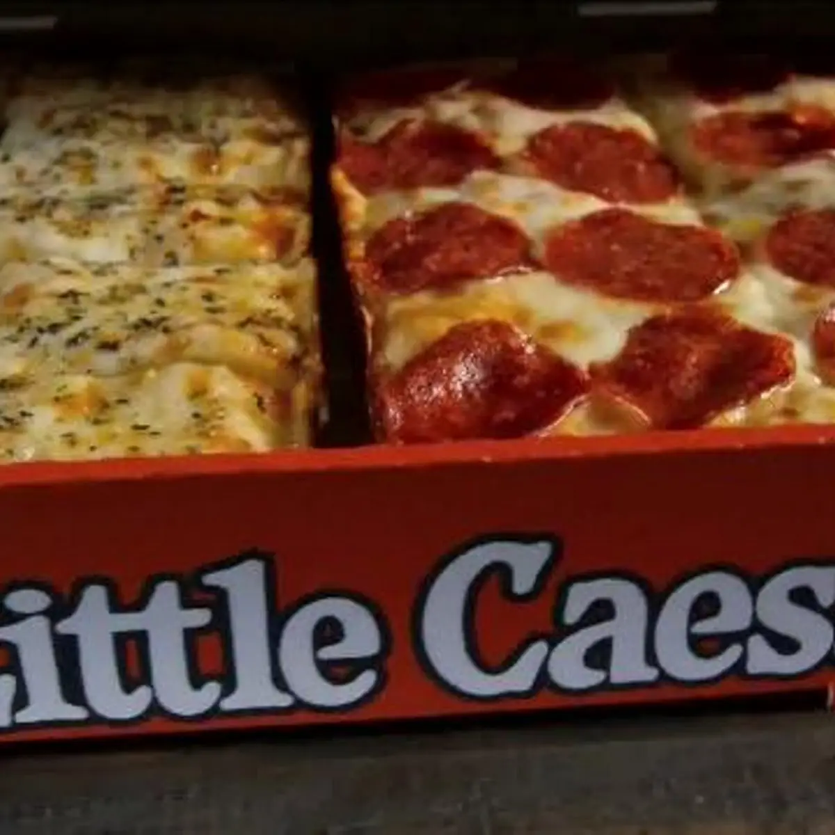 Pepperoni Pizza and Bread Sticks