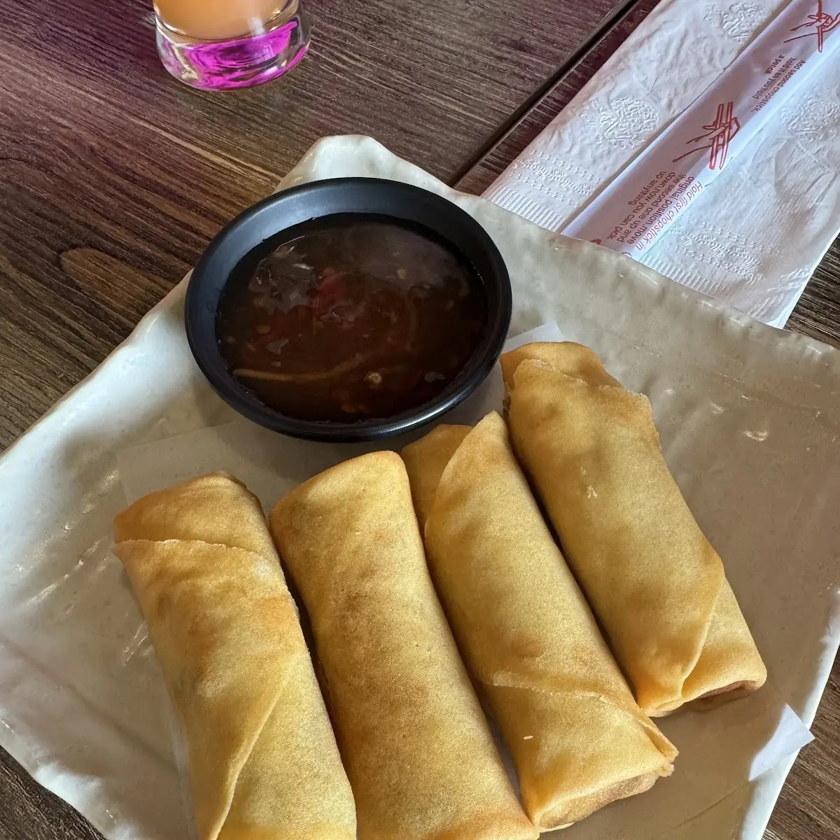Veggie Spring Roll 4 Pieces