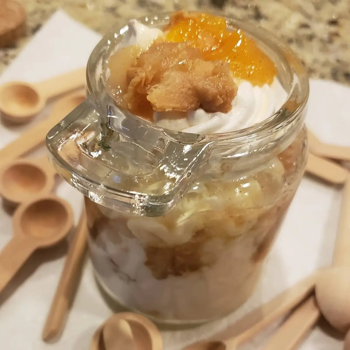 Peach Cobbler Jar