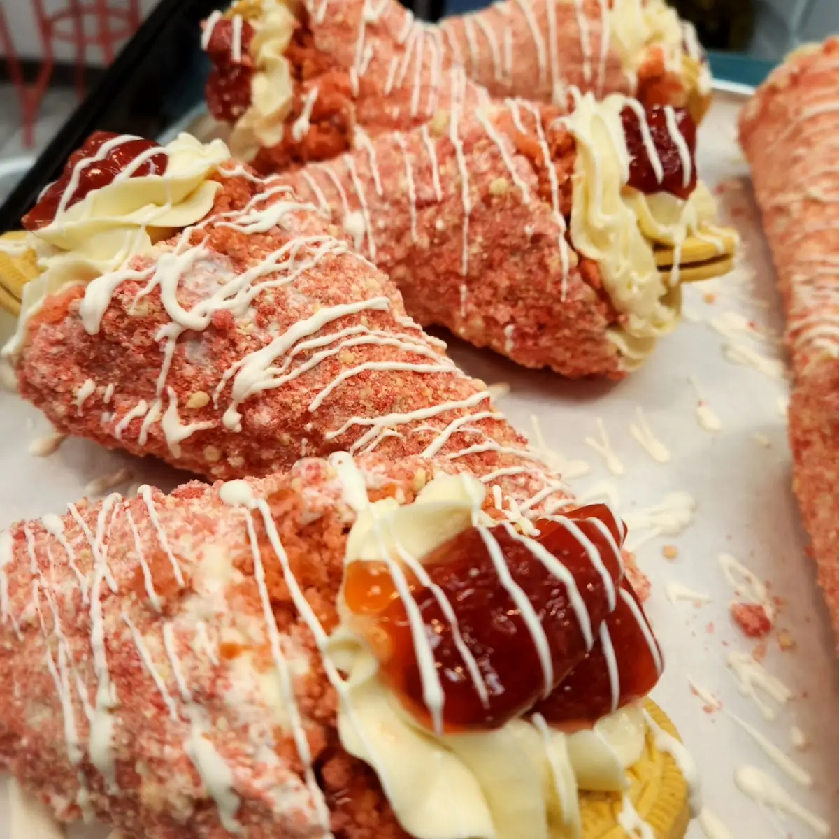 Strawberry Shortcake Cone