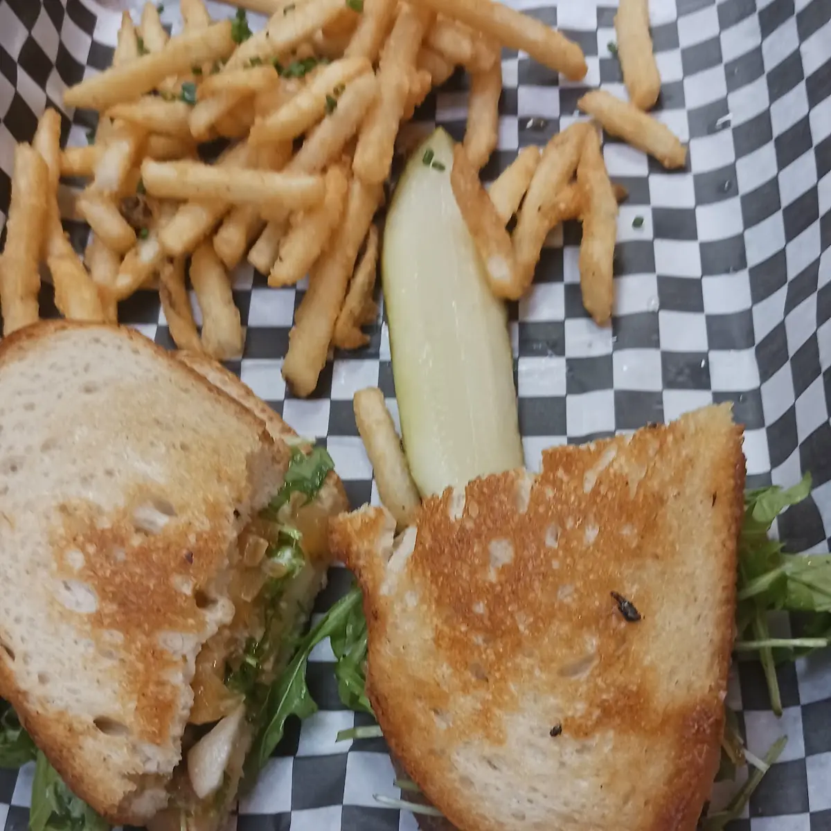 Ooey Gooey Brie Grilled Cheese