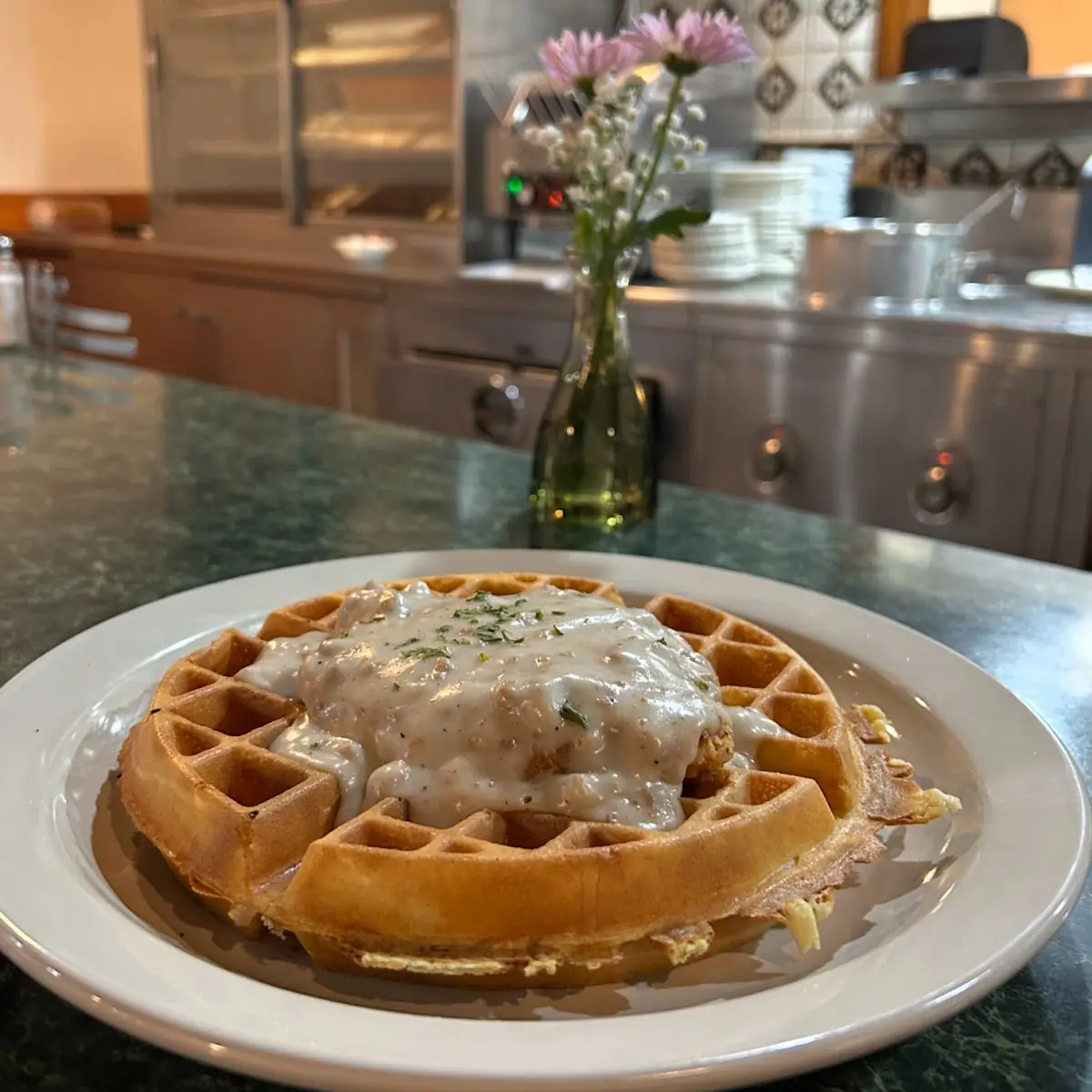 Chicken and Waffles