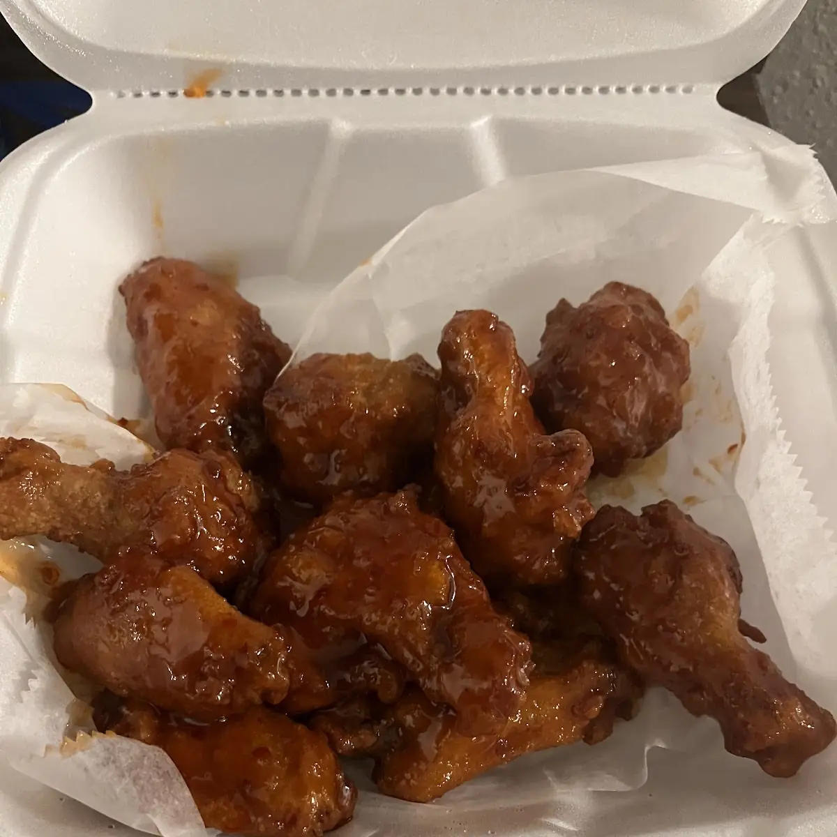 Plain Boneless Wings