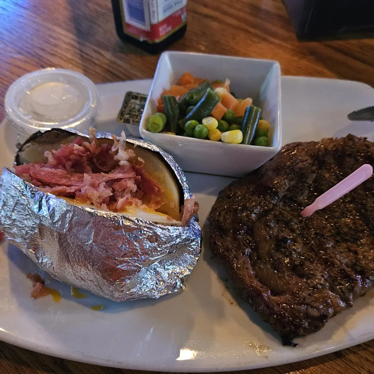 Ribeye Steak and Baked Potato
