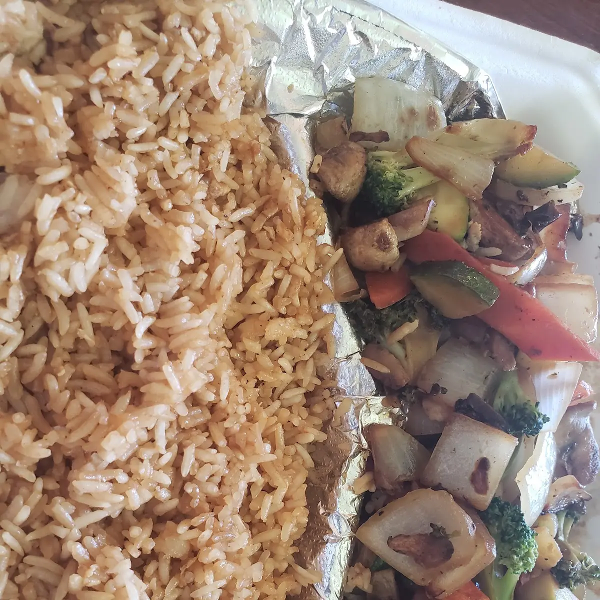 Mixed Vegetable Hibachi