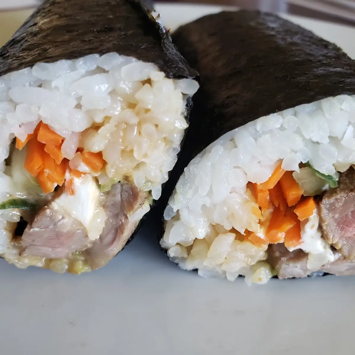 Sushi Grilled Steak Burrito