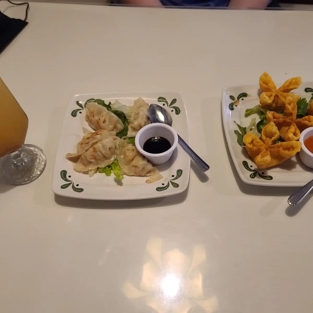 Dumplings & Crab Rangoon