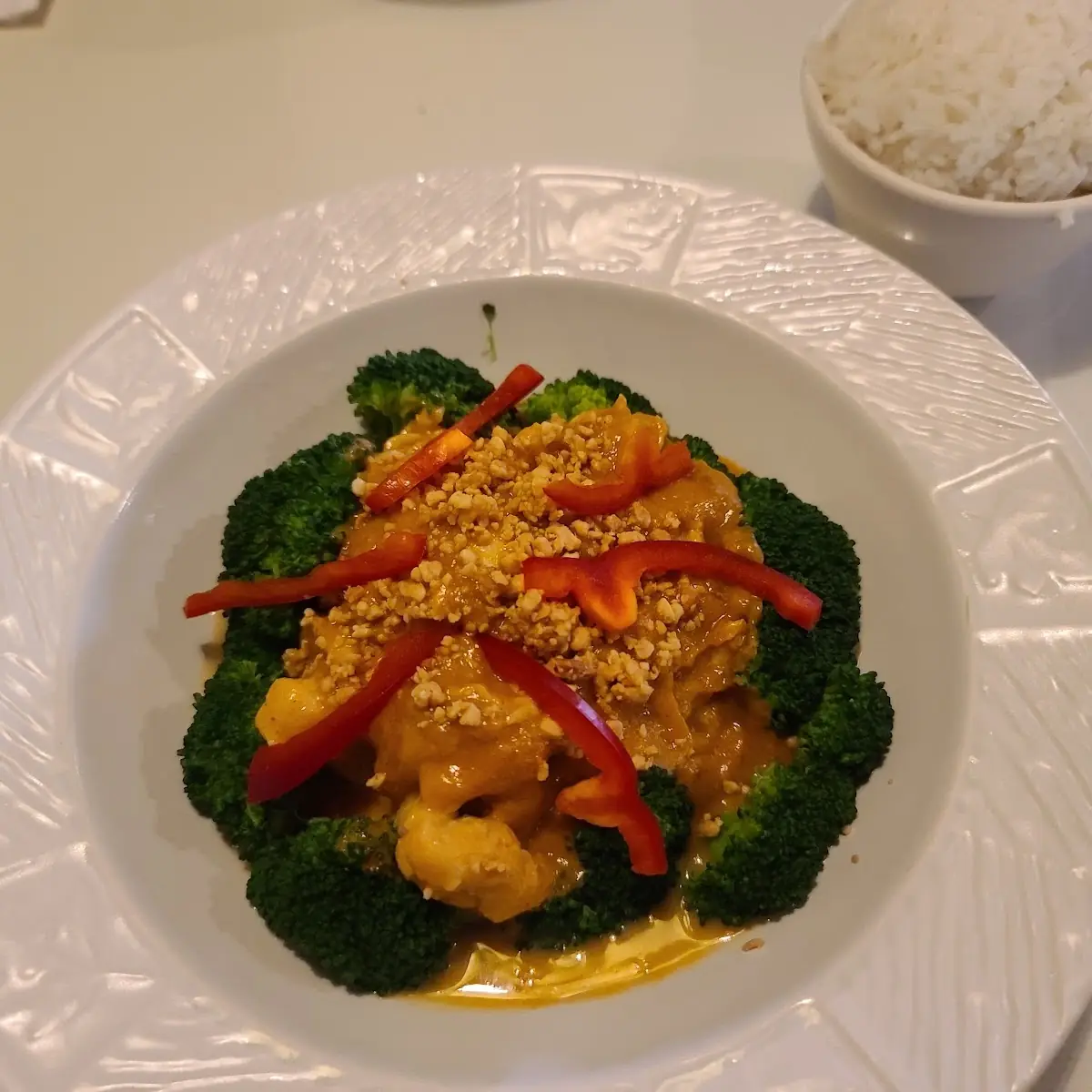 Spicy Chicken Peanut Curry