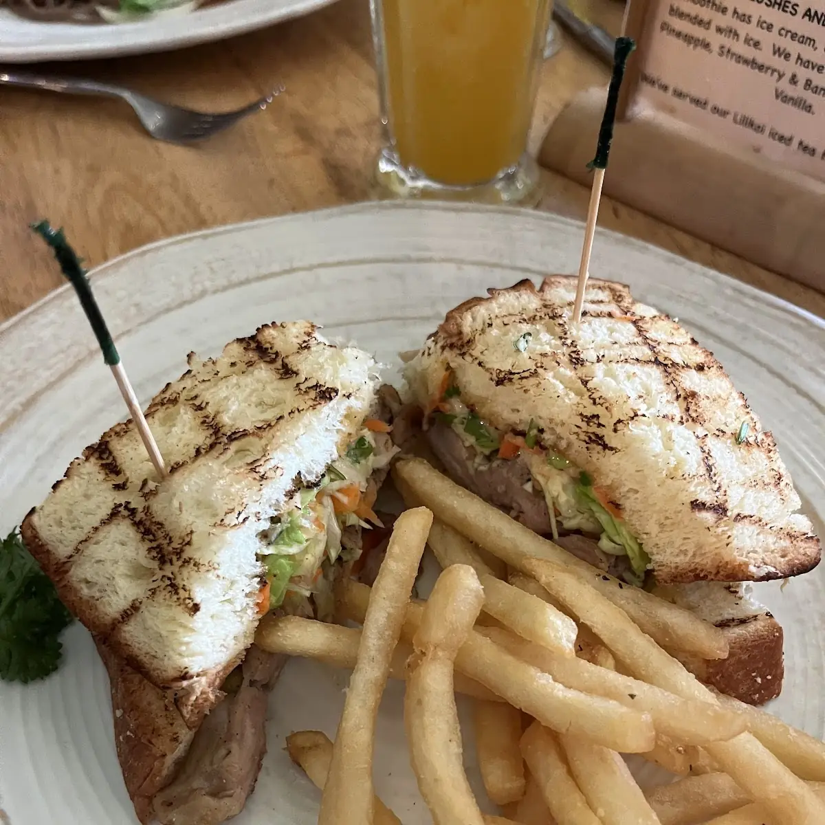 Grilled Fresh Fish Sandwich
