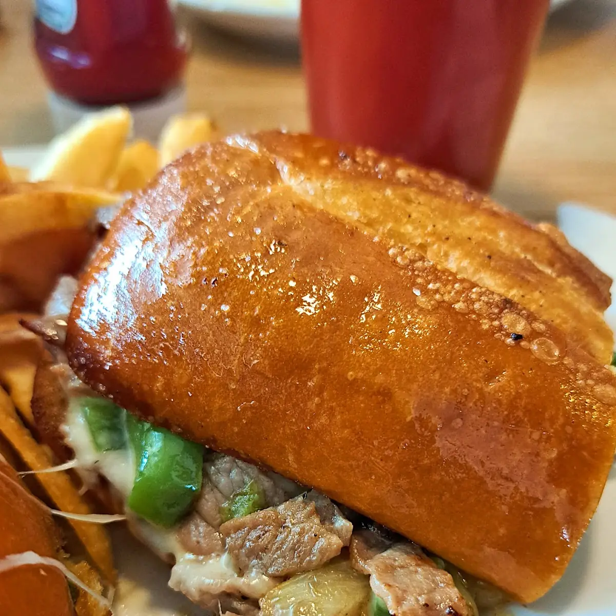 Philly Cheese Steak Sandwich