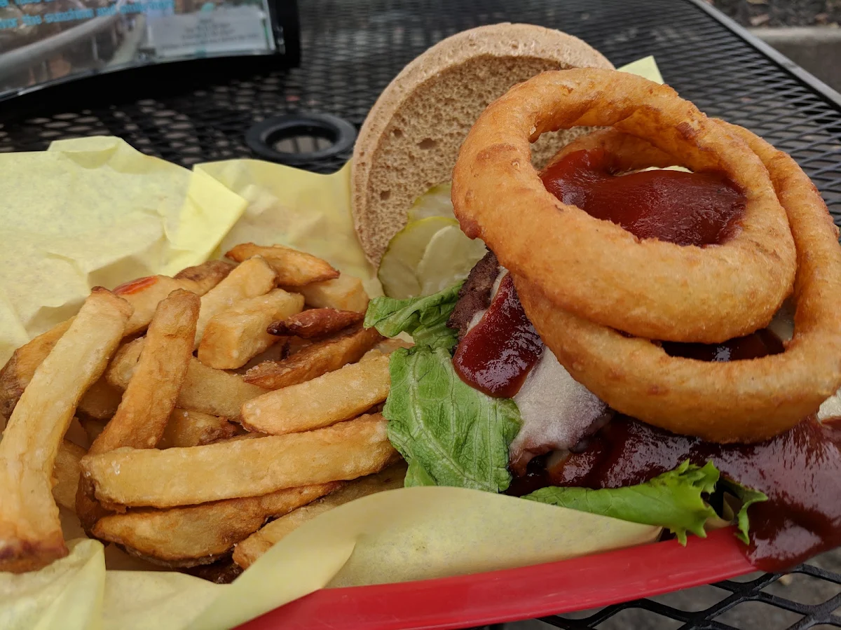 Western Bacon Cheeseburger