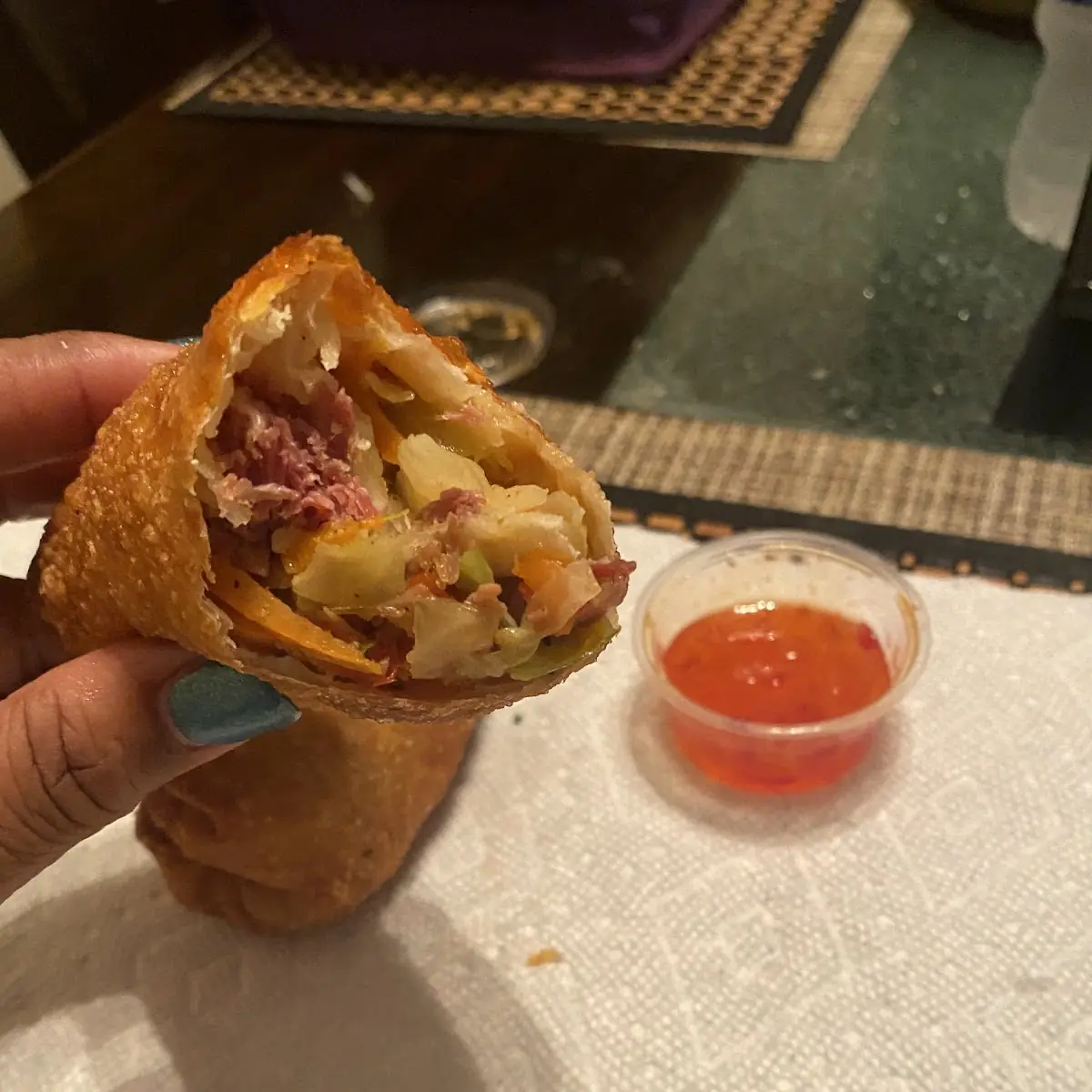 Smoked Turkey Egg Rolls