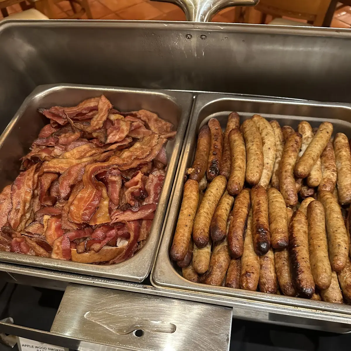 Crispy Bacon and Breakfast Sausage