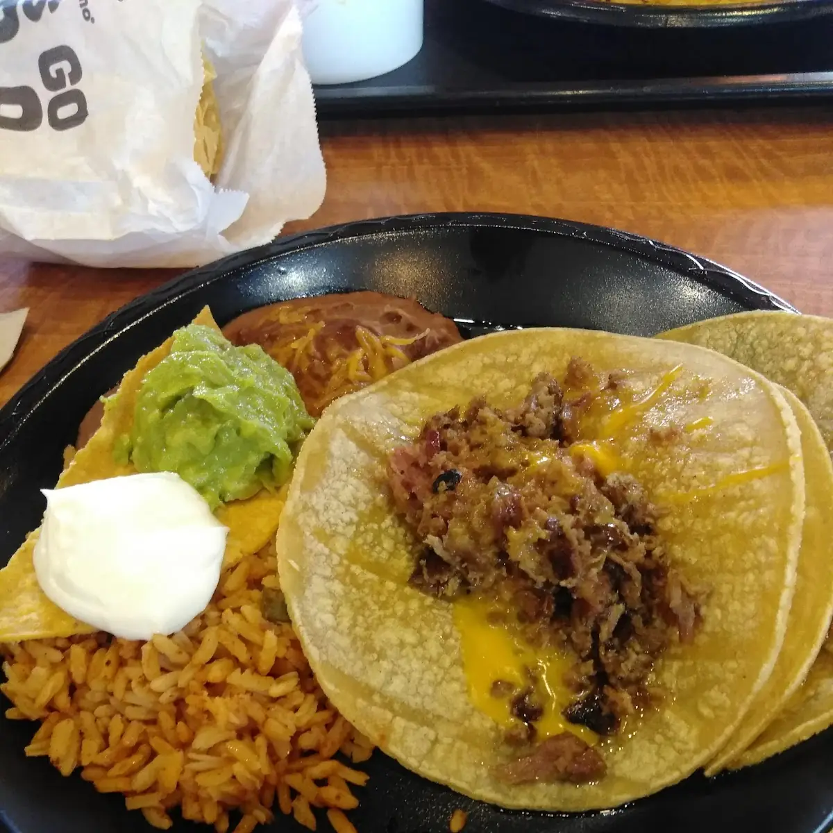 Bar B Que Brisket Tacos