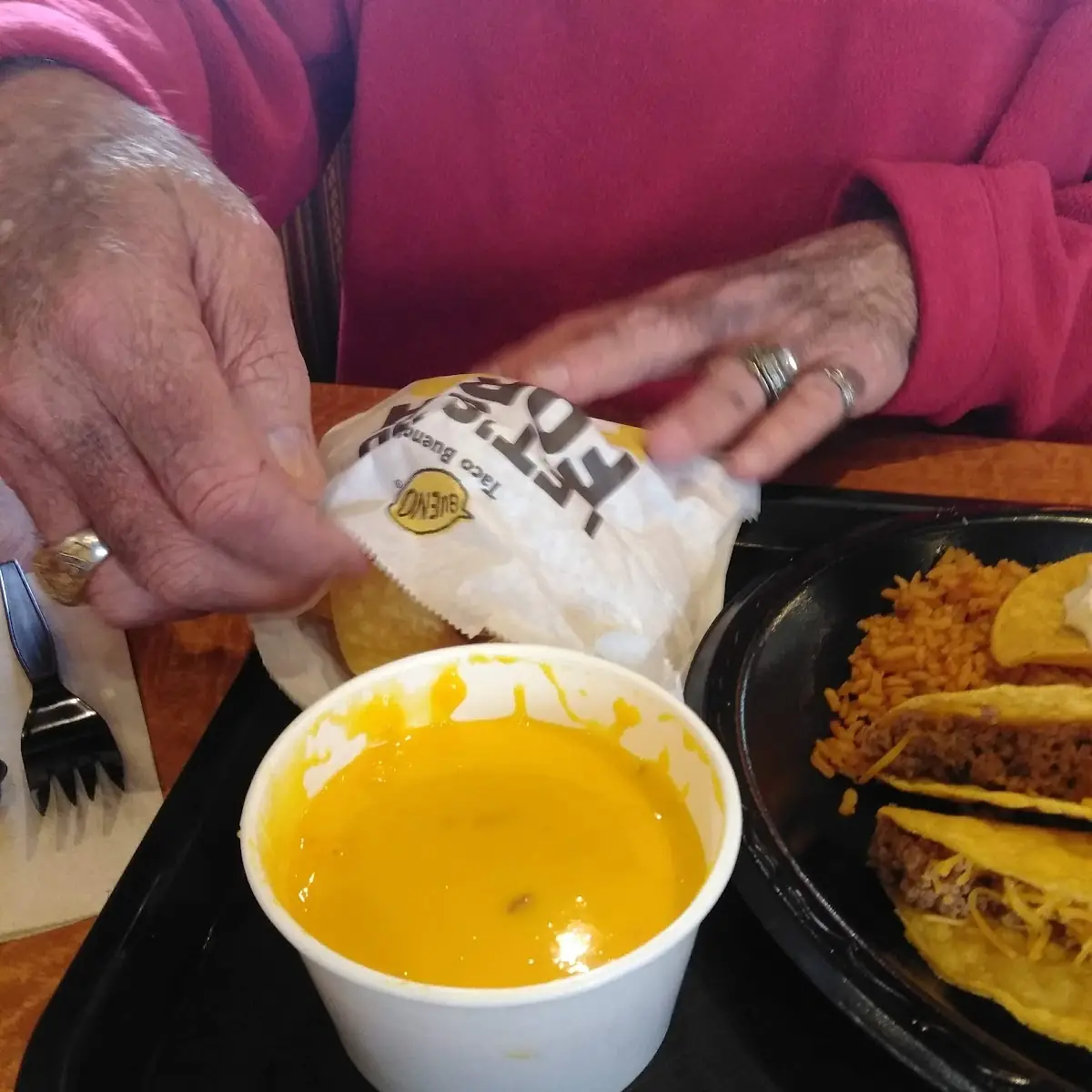 Cheese Dip and Chips