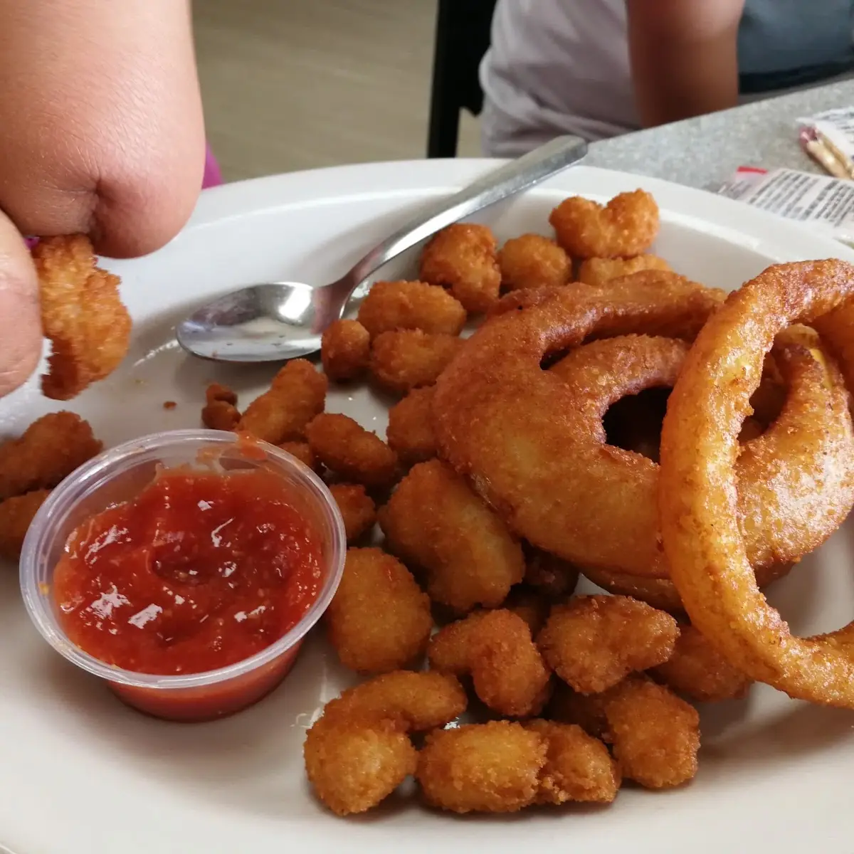 Shrimp and Onion Rings