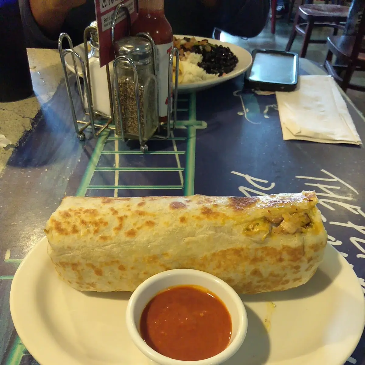 Chicken Burrito California