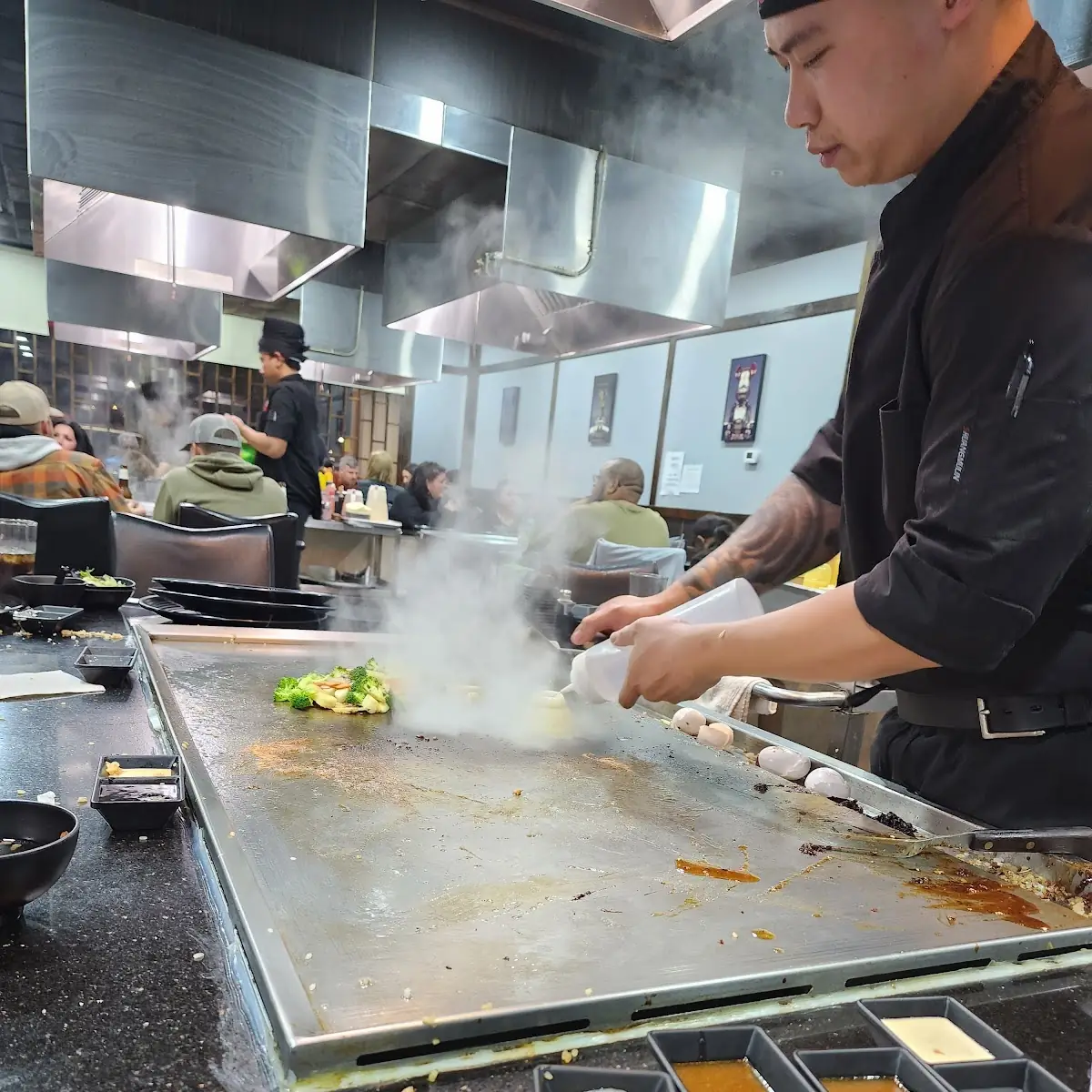 Hibachi Chicken and Shrimp Fried Rice