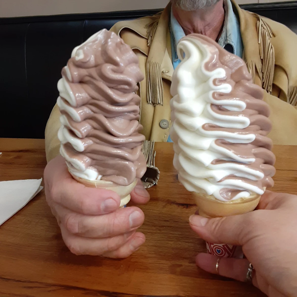 Large Soft Serve
