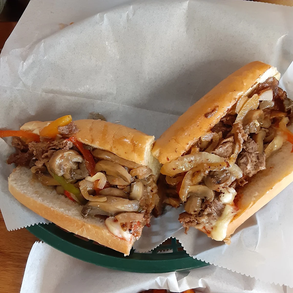 Supreme Cheesesteak with American Cheese