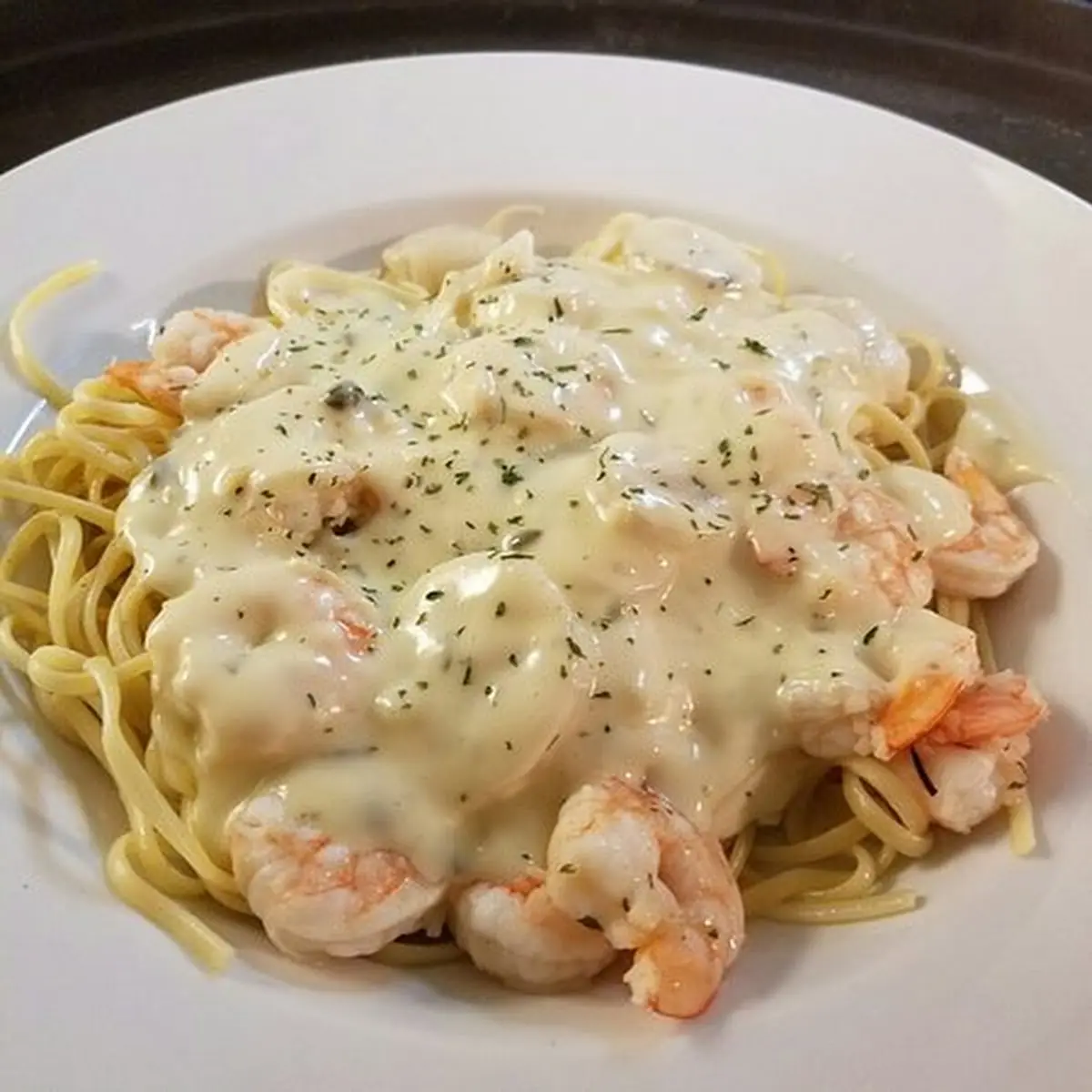 Shrimp Alfredo