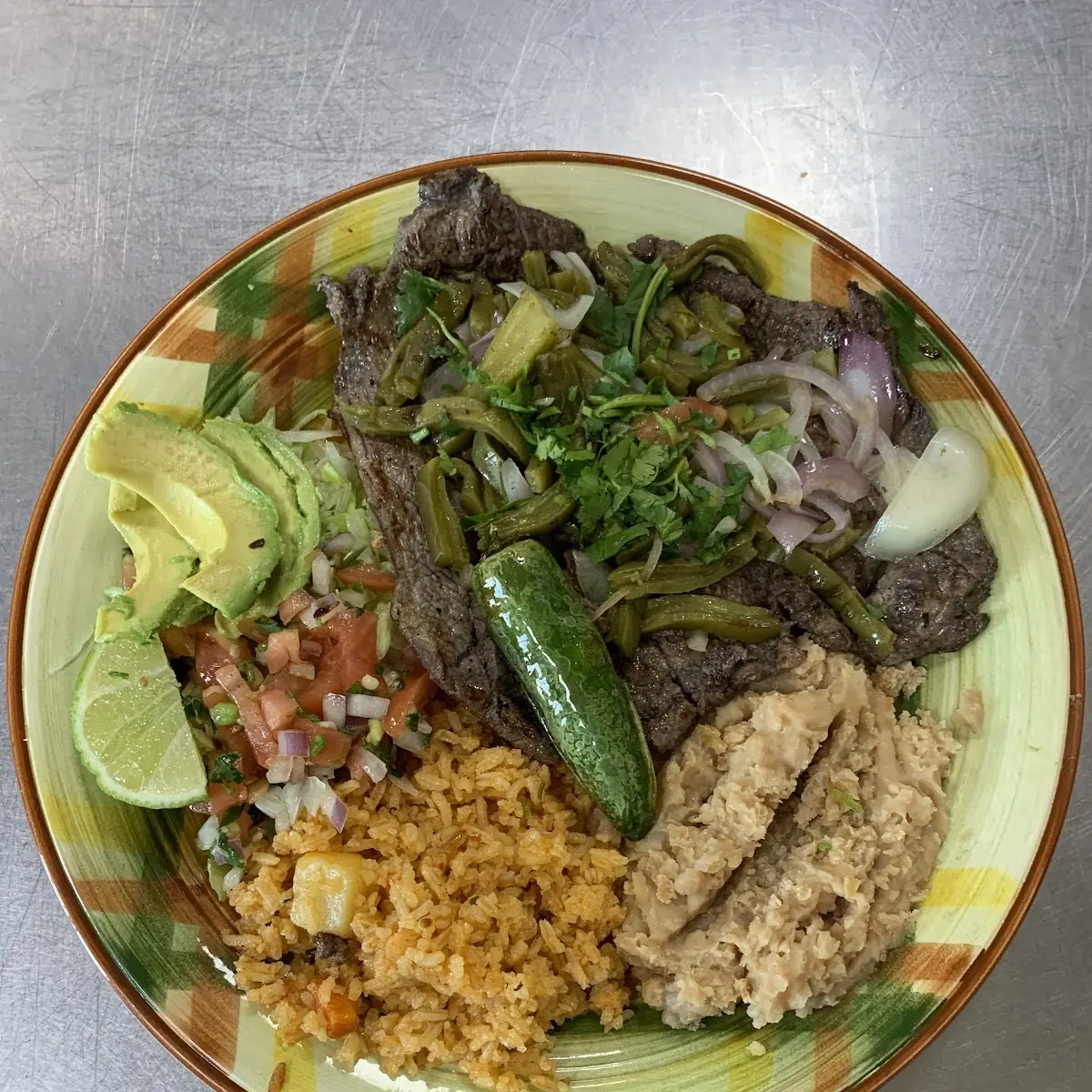 Carne Asada Plate