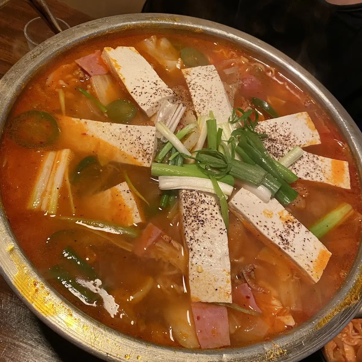 Army Hot Pot with Tofu