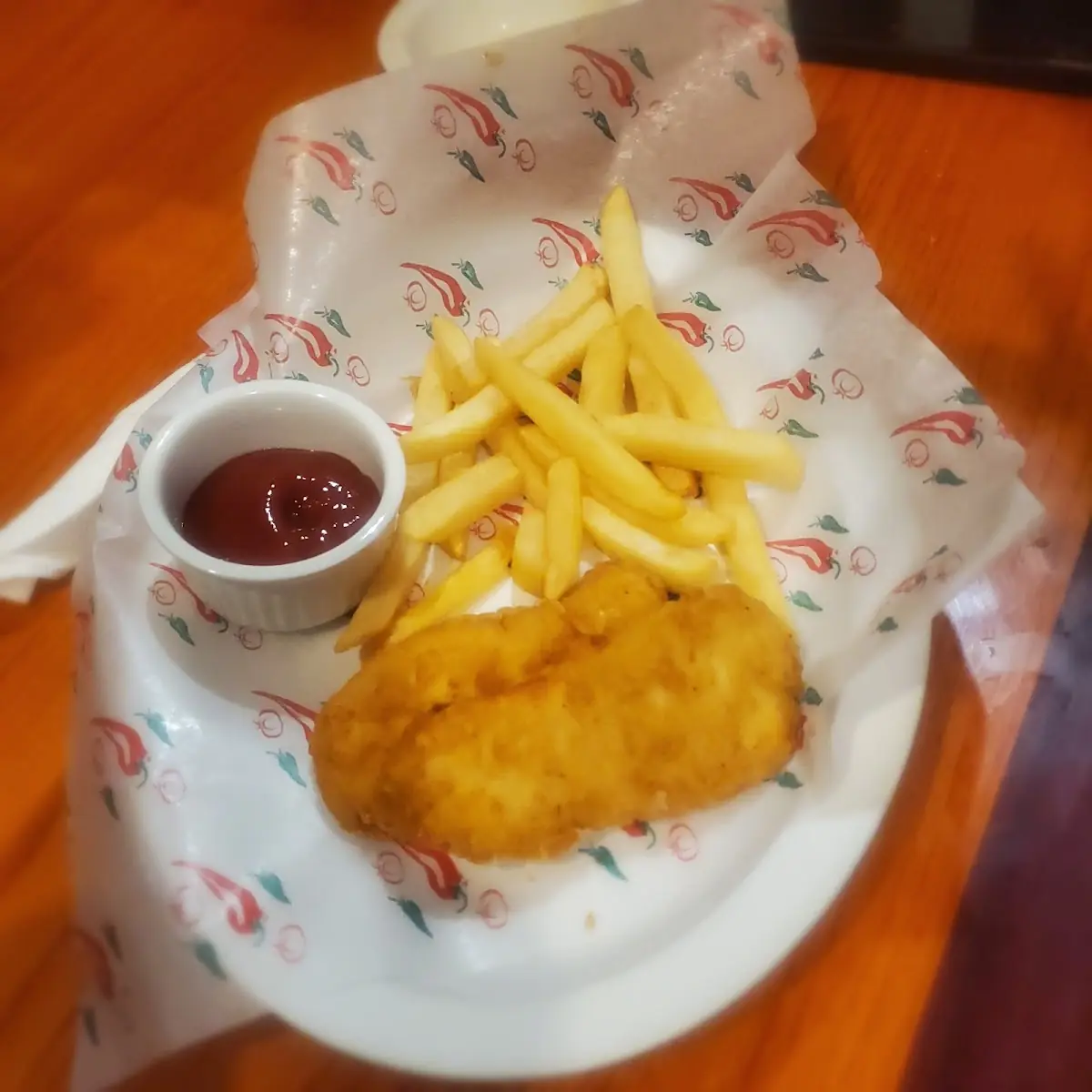 Kids Chicken Strips and Fries