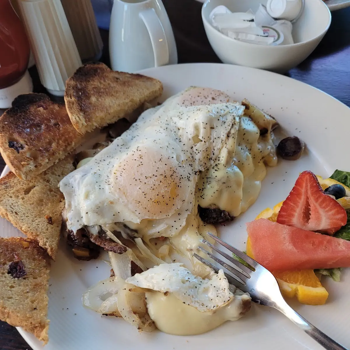 Breakfast Poutine, SeaBreeze Restaurant & Patio