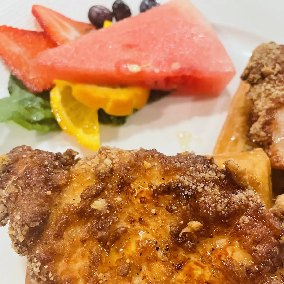 Country Fried Chicken N Waffles, SeaBreeze Restaurant & Patio