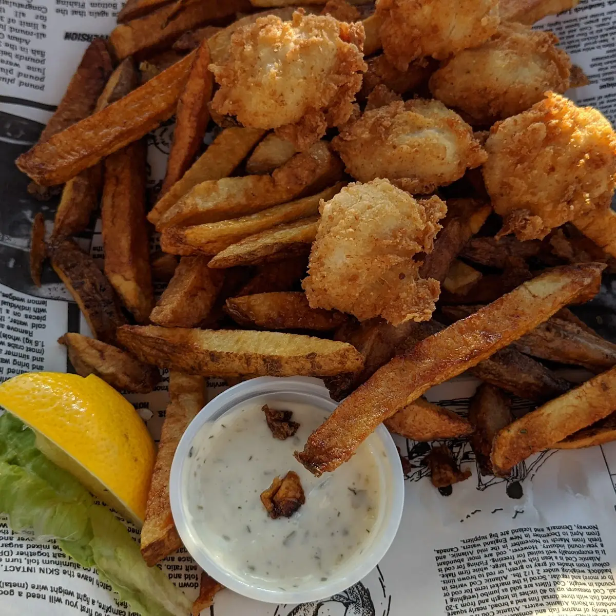 Scallops, SeaBreeze Restaurant & Patio