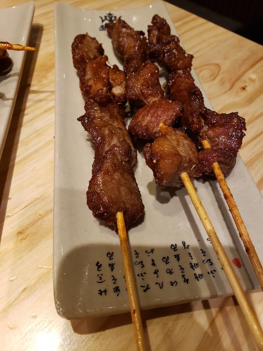 Lamp Skewers, Mogouyan Hand Pulled Noodle (West Edmonton Mall) 磨沟沿老字号兰州牛肉面