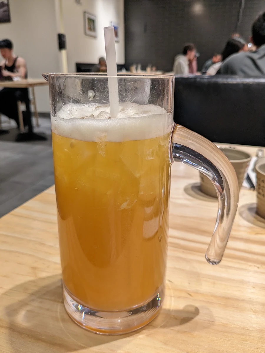 Passion Fruit Tea, Mogouyan Hand Pulled Noodle (West Edmonton Mall) 磨沟沿老字号兰州牛肉面