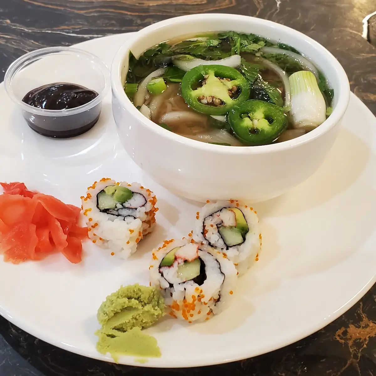 Pho and Sushi
